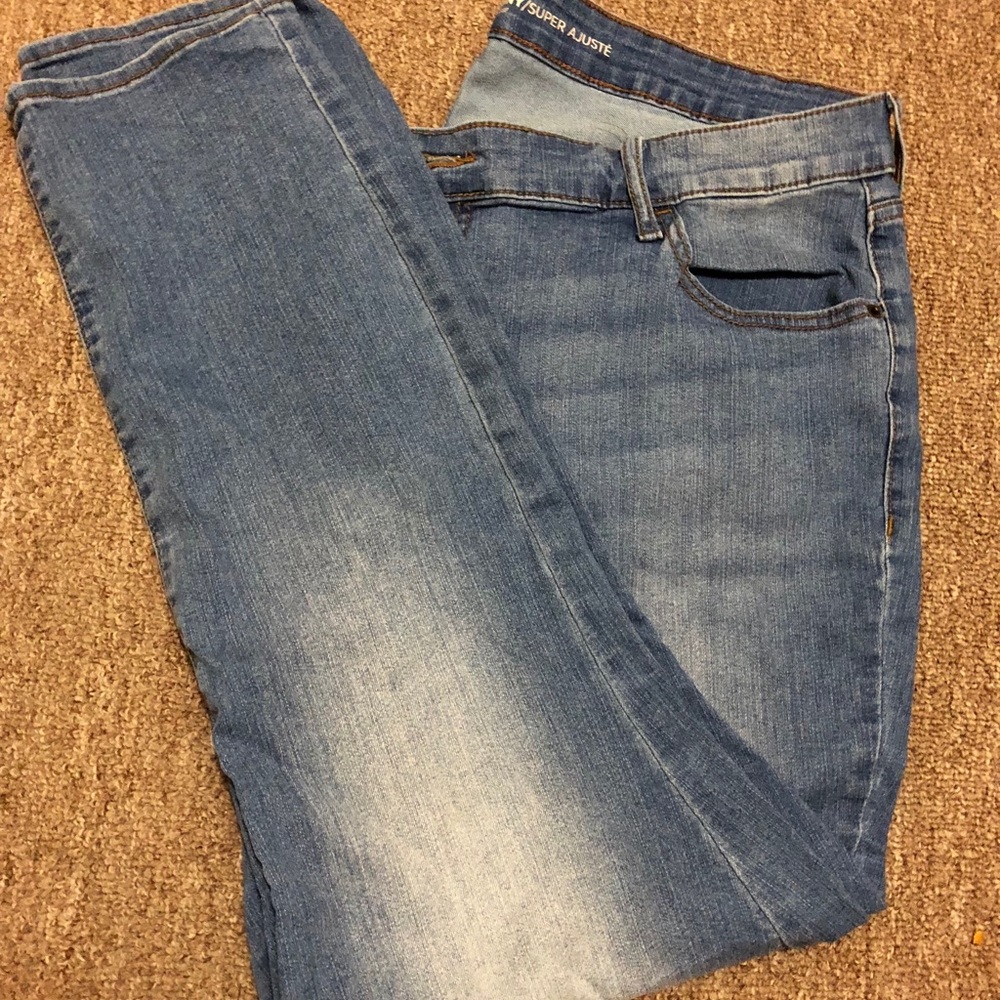 Skinny cropped jeans